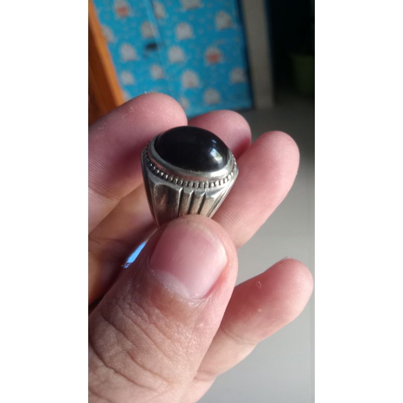 batu akik kecubung asap