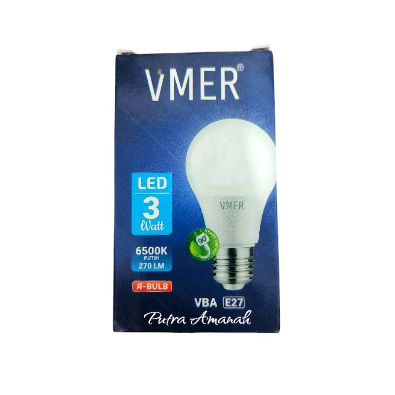 PROMO LAMPU LED VMER 3 WATT KUALITAS BAGUS