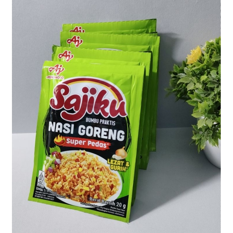 

Sajiku bumbu praktis nasi goreng super pedas 20g