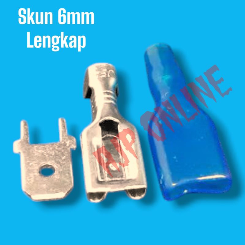 Skun 6MM Lengkap Skun PCB Male Sekun Female Socket PCB