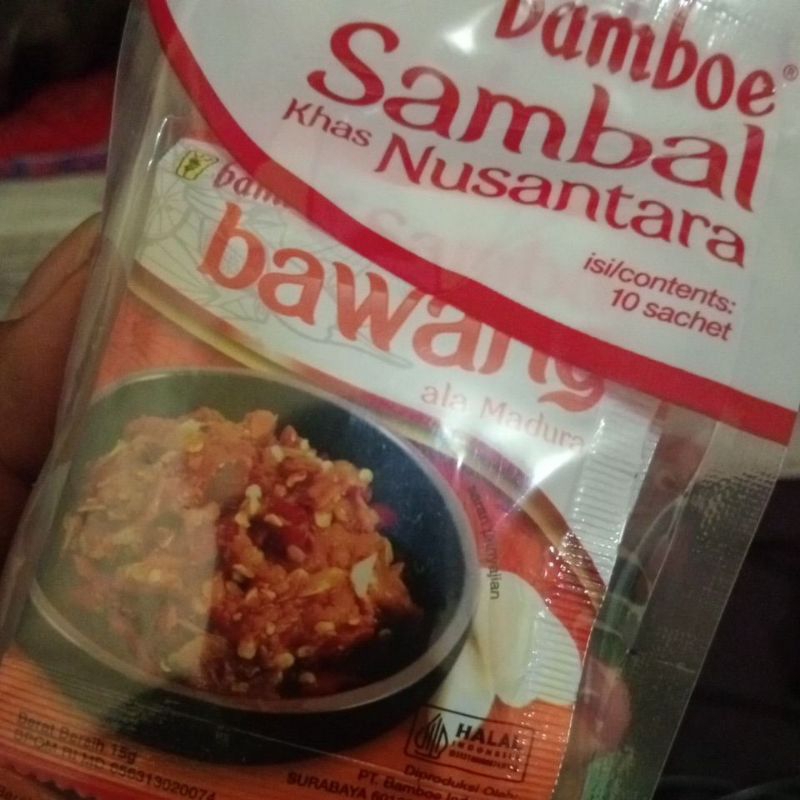

Sambal Bamboe Khas Nusantara
