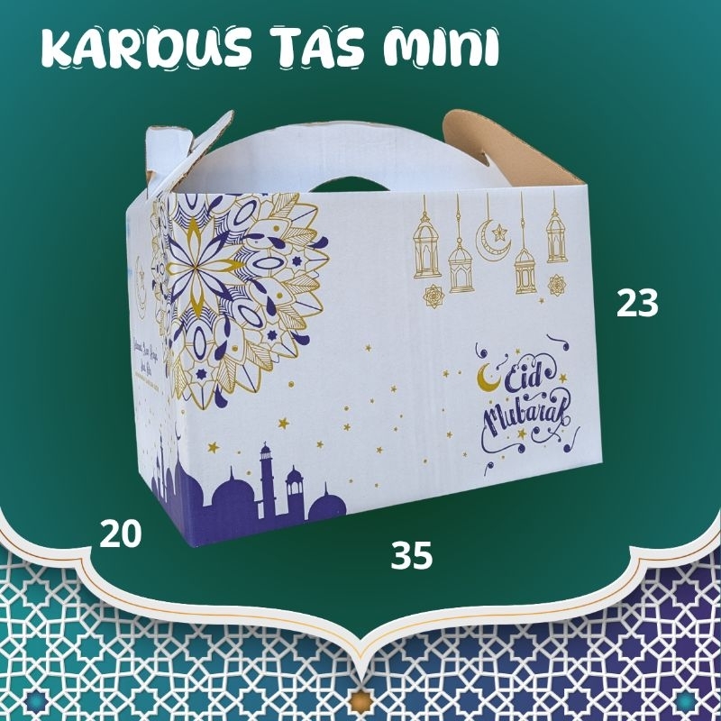 

Box Parcel Lebaran 35x20x23 / Kardus Parcel Jinjing