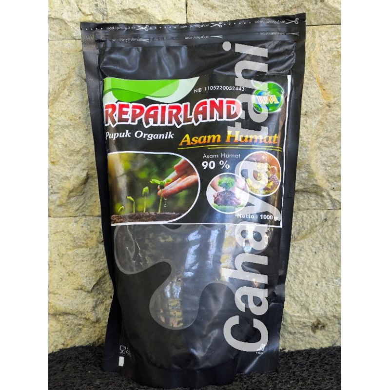 Repairland 1KG Pupuk Organik dengan Kandungan Asam Humat 90%