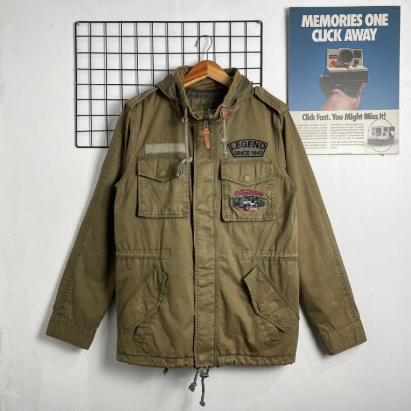 JAKET JEEP VINTAGE SECOND ORIGINAL