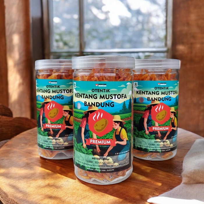

Kentang Mustofa Premium 200gr | Tanpa Pengawet | Kering Renyah Gurih | Cemilan & Lauk Praktis By Otentik Food
