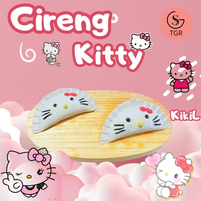 

Cireng Hello Kitty Isi Kikil 2 Pcs Pedas Imut Kyutt Banget Tinggal Goreng Praktis Food Frozen Karakter