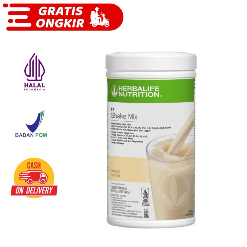 Herbalife Nutrition F1 Shake Mix French Vanila