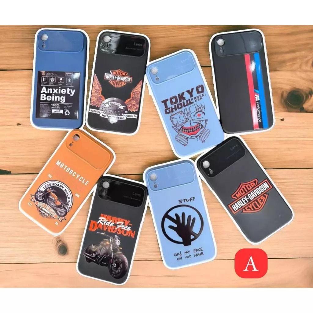 [ Case Iph 11 / Iph XR ] Soft Case Big Lens Corak Iphone Motif Cowok