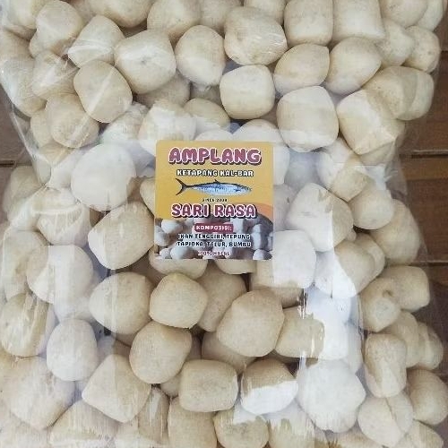 

amplang bulat sari rasa asli ketapang berat 250g