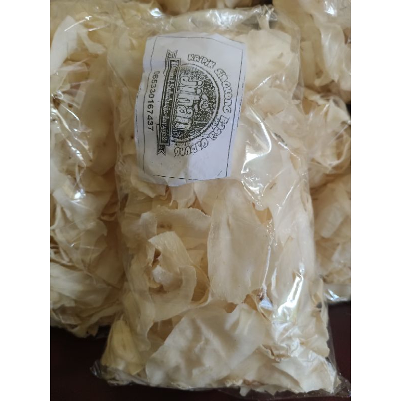

keripik singkong ½kg siap goreng Rasa bawang putih