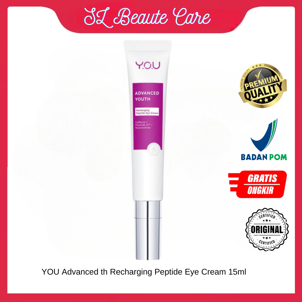 YOU Advanced th Recharging Peptide Eye Cream 15ml.