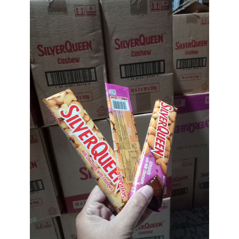 

silverqueen Cashew/Almond 58gr Besar Murah Semarang
