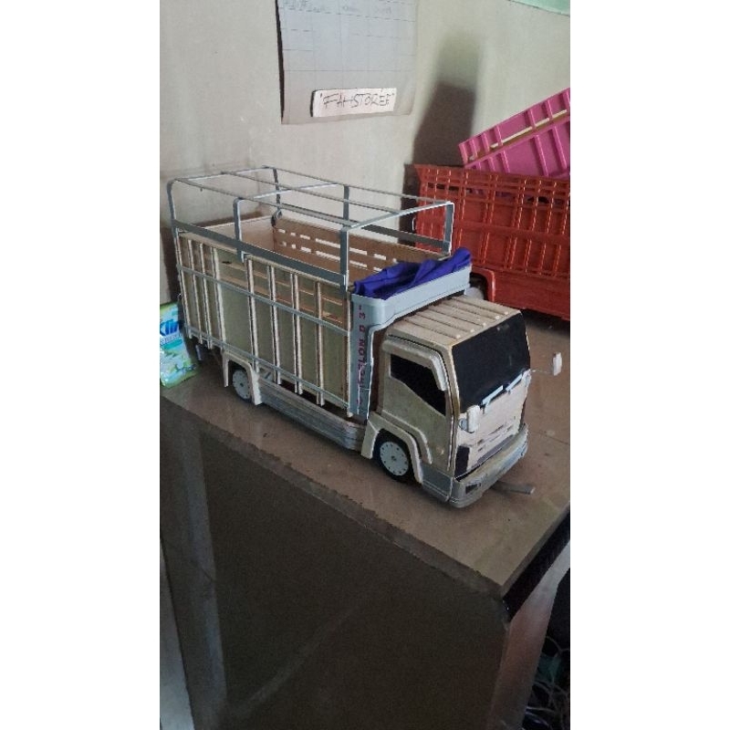 miniatur giga herex skala 1:14 tanpa krodong dan terpal