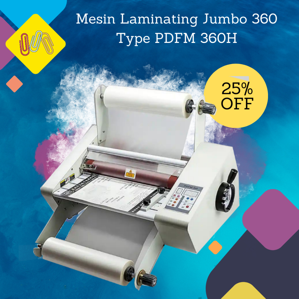 

Mesin Laminating Jumbo 360 Bright Office Type PDFM 360H