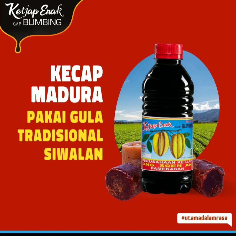 

Kecap Manis Cap Blimbing Asli Madura Legendaris sejak 1950!