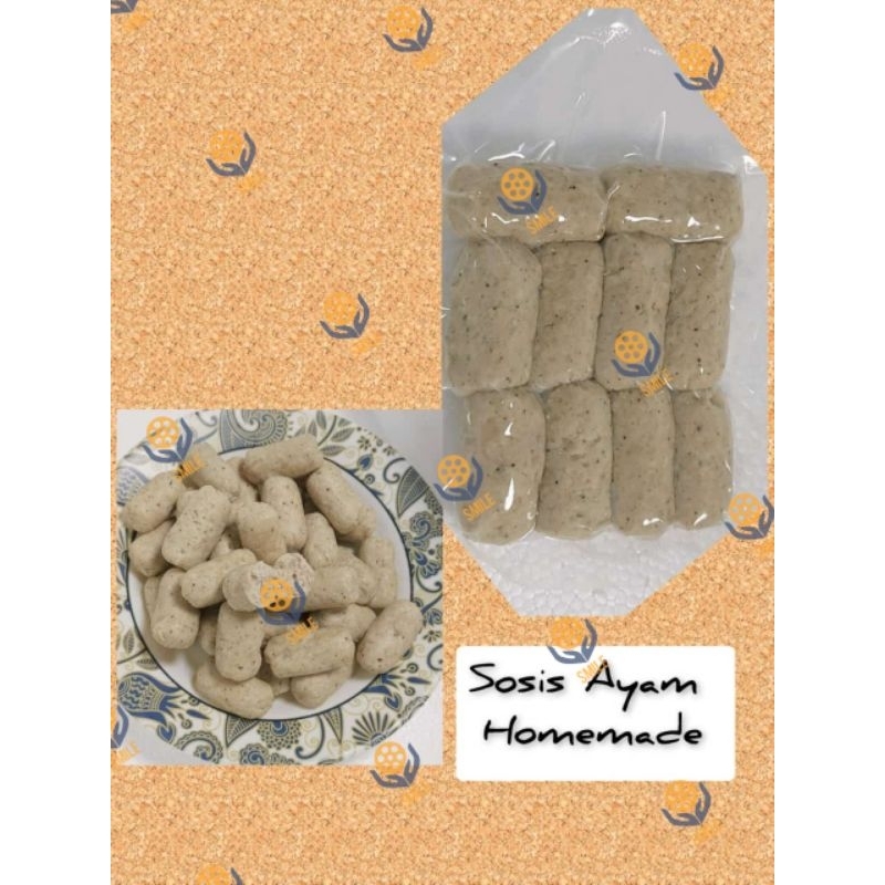 

Sosis Ayam Homemade tanpa bahan pengawet