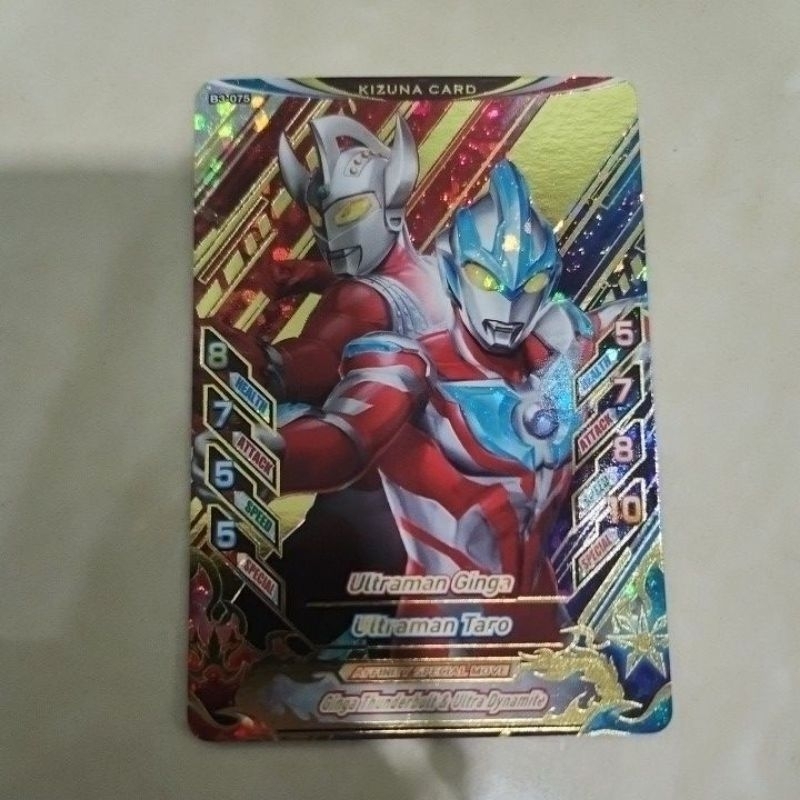 Ultraman Ginga & Ultraman Taro - Kizuna Card (CP) -Ultraman Fusion Fight R/B