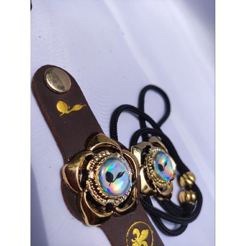 Ring Kacu Pramuka Rose Gold & Tali ring Kacu Bisa CUSTOM