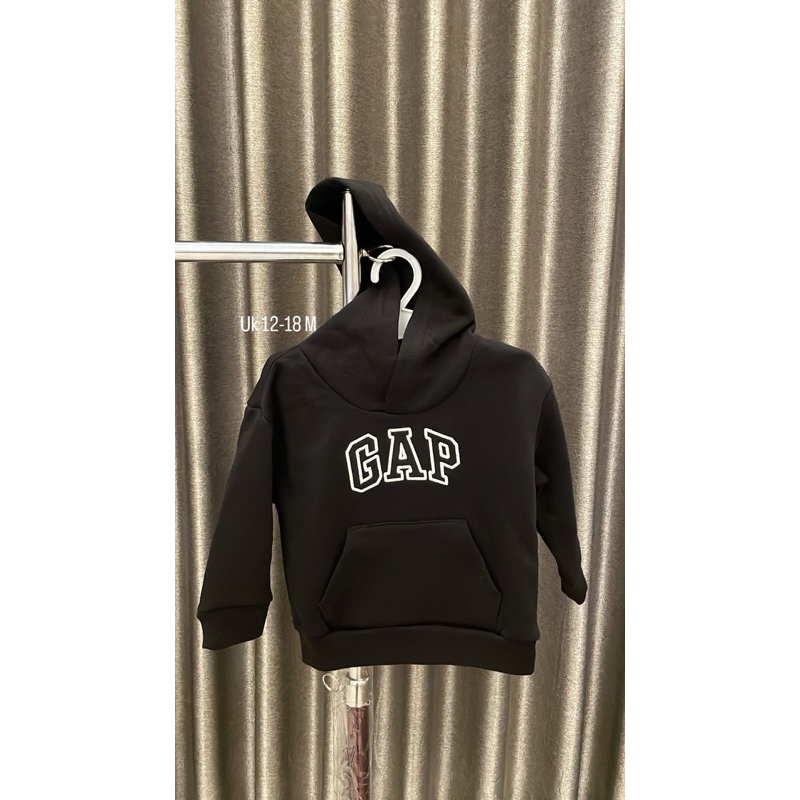 hoodie gap hitam