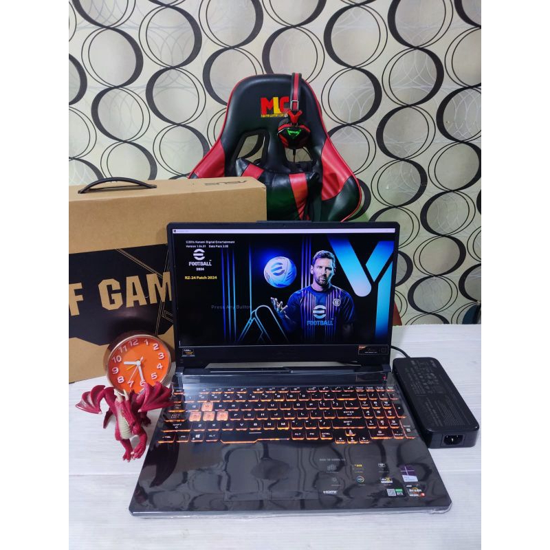 laptop GAMING DESAIN ASUS TUF A15 RYZEN 9 FA506IV-R9R6B6T NVIDIA RTX VRAM 6GB