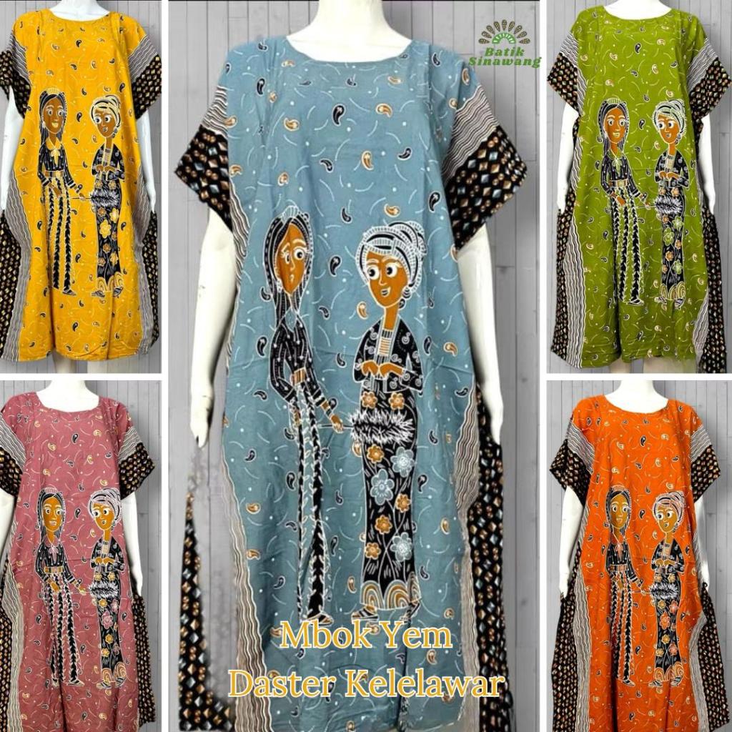 PROMO DISKON Batik Radian Indonesia Daster Batik Kelelawar Jumbo Non Busui Friendly Bahan Rayon