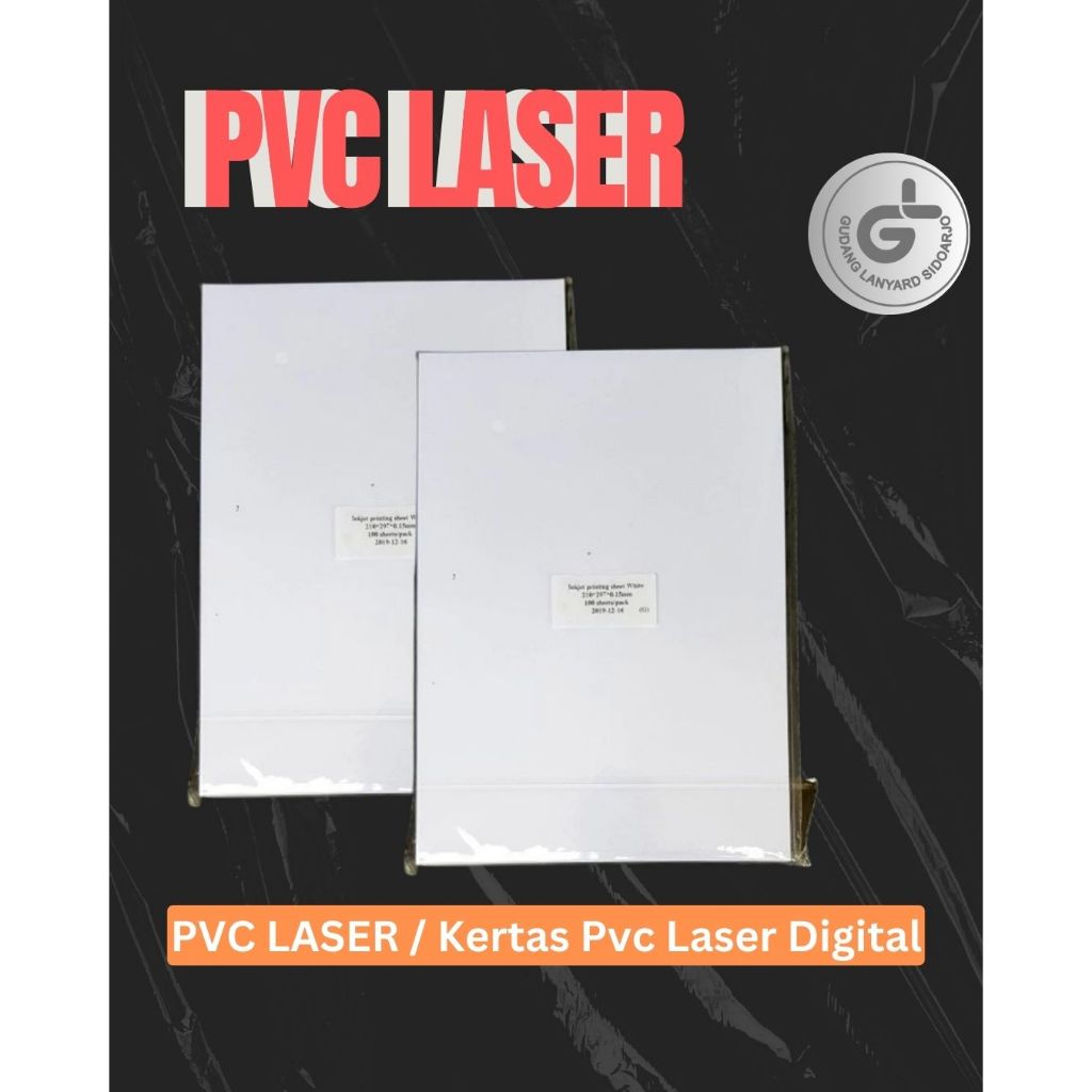 

PVC LASER / Kertas Pvc Laser Digital Sheets bahan idcard pres oven laser ukuran A3 tebal 0,3mm 0,2mm