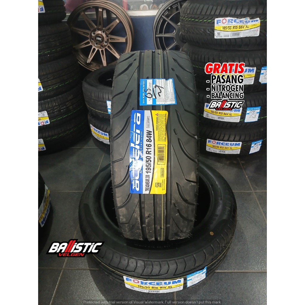 Ban Mobil Sport Ring 16 195 50 Accelera 651 Sport Ban Ukuran 195 50 R16