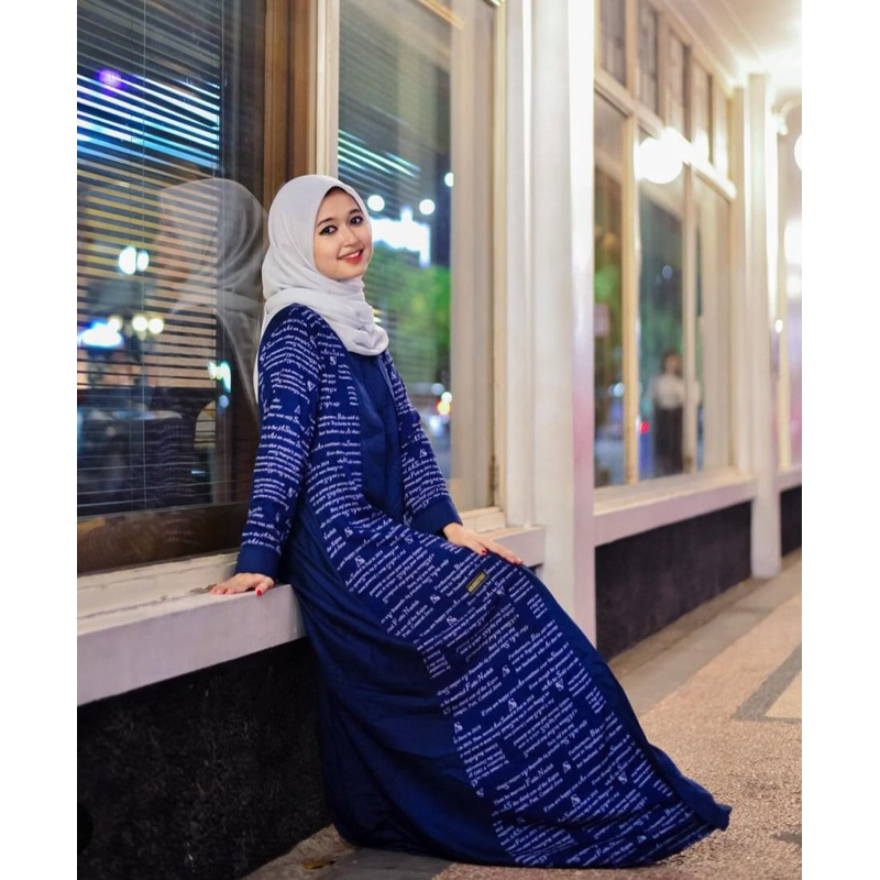 ((ready stok)) ANJANISTORE koran series /gamis twill uniqlo/anjanistore terbaru/set family anjanisto