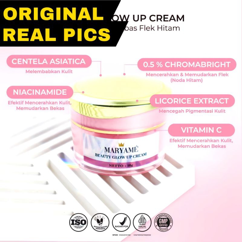 (ORIGINAL) MARYAME Beauty Glow Up Cream
