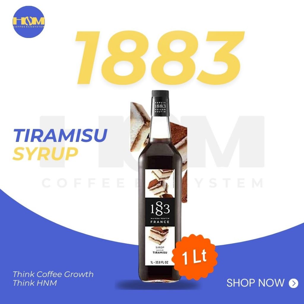 

Sirup Tiramisu Maison Routin 1883 1 liter