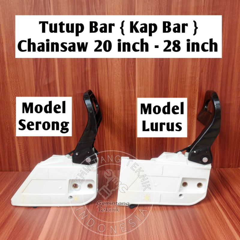 Tutup Bar Kap Bar Senso 5200 5500 5800 6800 7800 9800 9900 / Kap Bar Chainsaw 20 inch - 28 inch