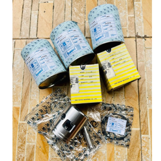piston kit seher set ring pen seker ukuran 3M 4M 6M 8M 10M vespa spartan excel 200