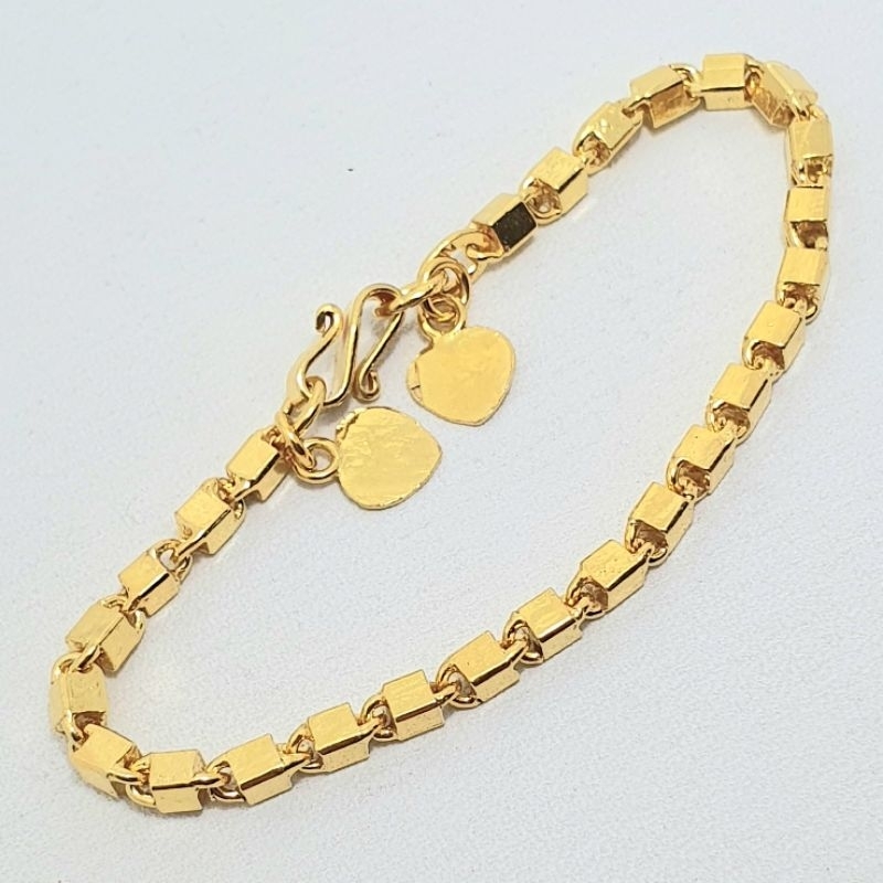 Gelang Emas Muda Balok 10 Gram