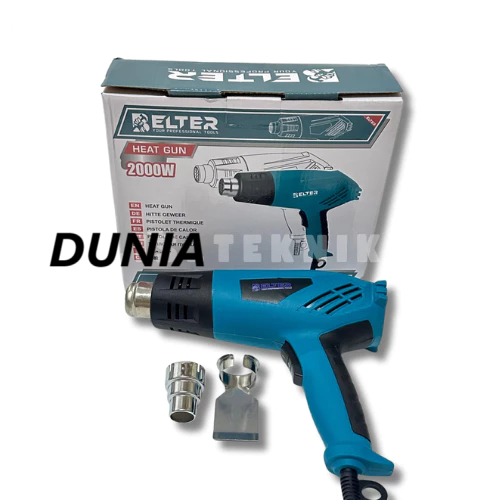 BELTER Hot Gun Air 2000W Heat Gun 220V Mesin Pemanas Plastik Sticker / Heat Gun