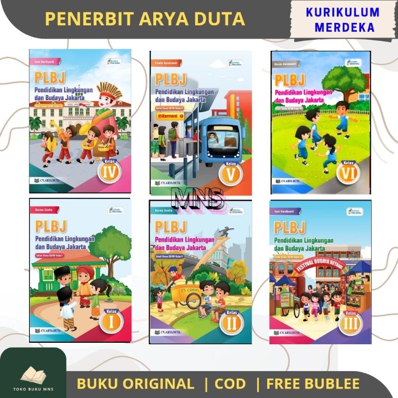 PLBJ SD/ Mi Kelas 1 2 3 4 5 6 KM Penerbit Arya Duta