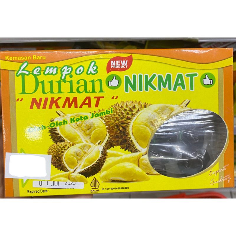 

Lempok Durian Nikmat oleh oleh khas kota jambi