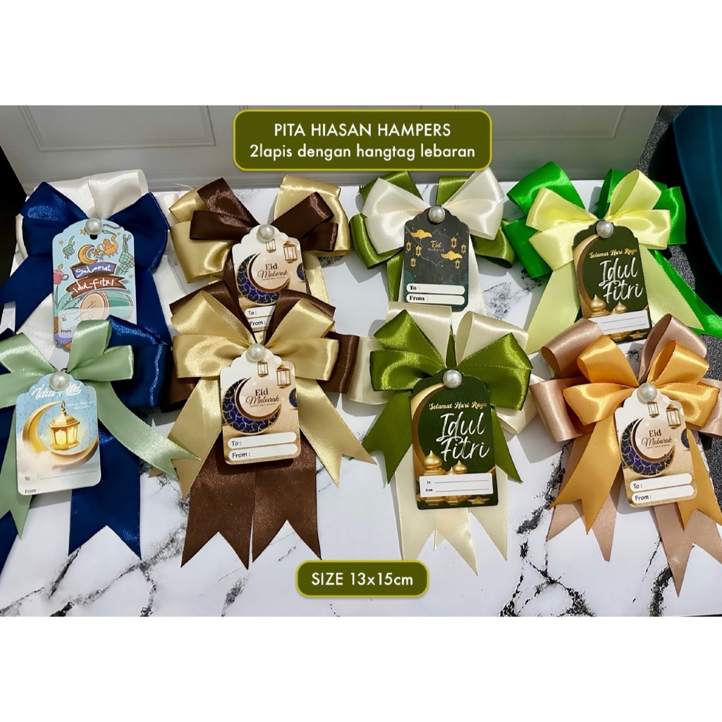 

PITA HIASAN HAMPERS LEBARAN 2LAPIS/ PITA RANGKAI LEBARAN/ DEKORASI IDUL FITRI/PITA JADI HIAS PARCELL