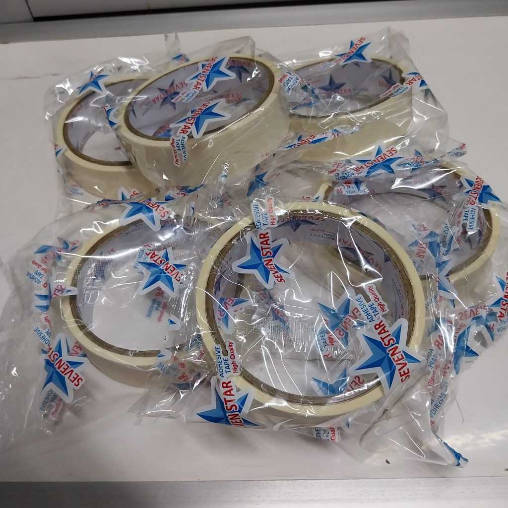 Lakban Kertas 24mm Adhesive Tape