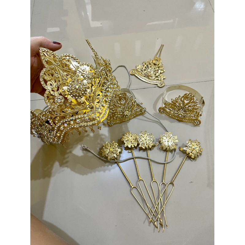 Siger sunda asesoris pengantin preloved