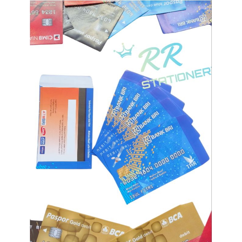 

AMPAU/ANGPAO/AMPLOP LEBARAN MOTIF ATM ISI 10 LEMBAR