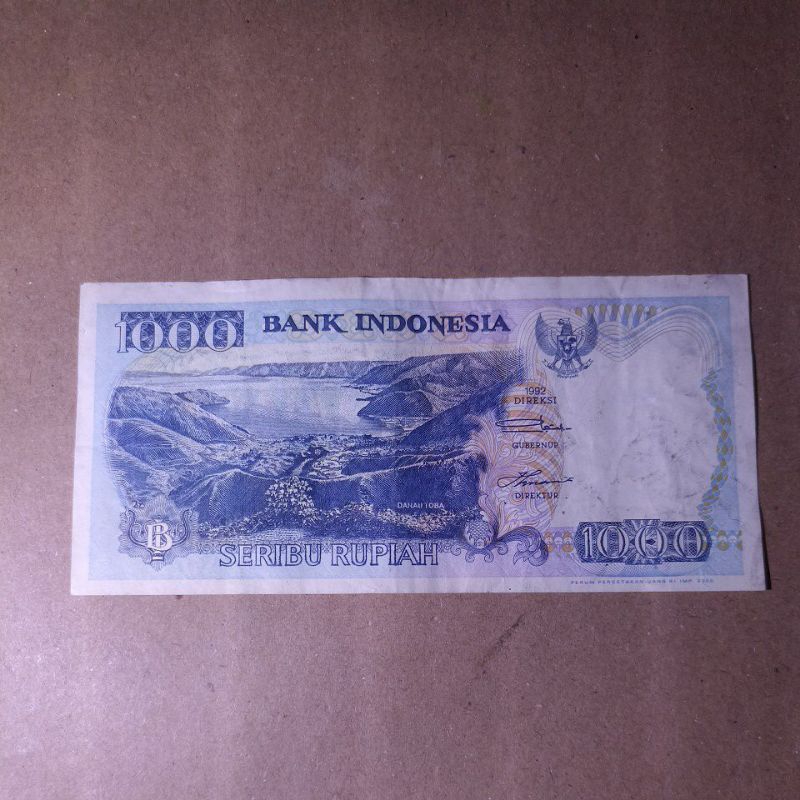 Uang Kuno Indonesia ( 1.000 Lompat Batu 1992 )