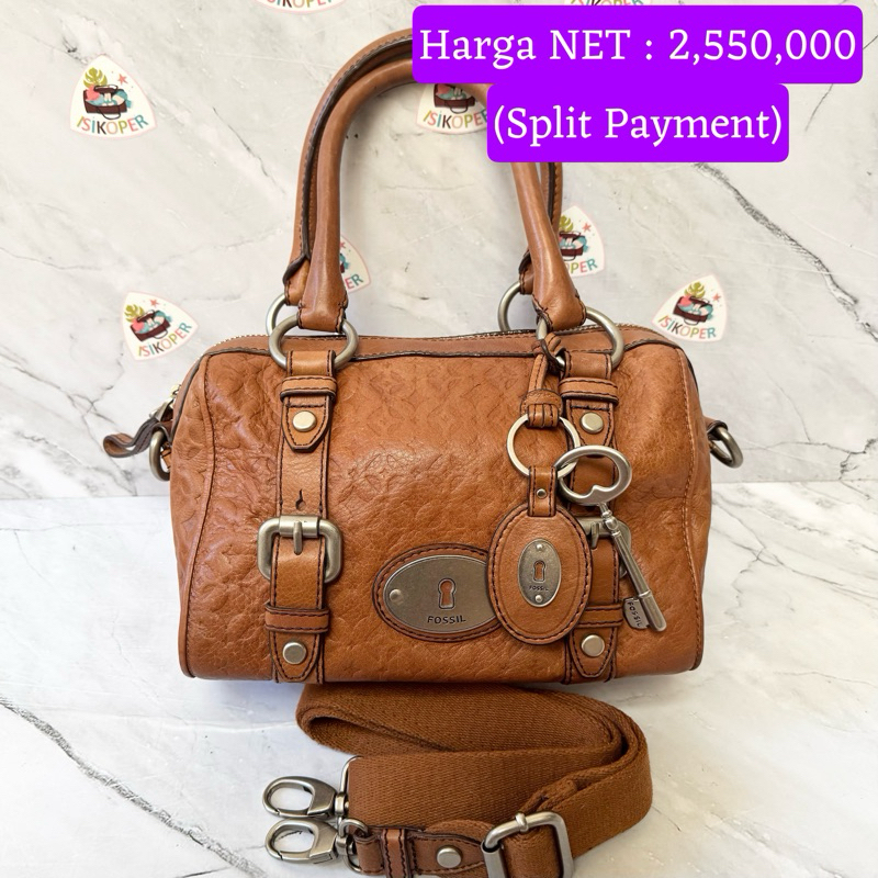 NET-Preloved Fossil Maddox Speedy Embossed (fullset)