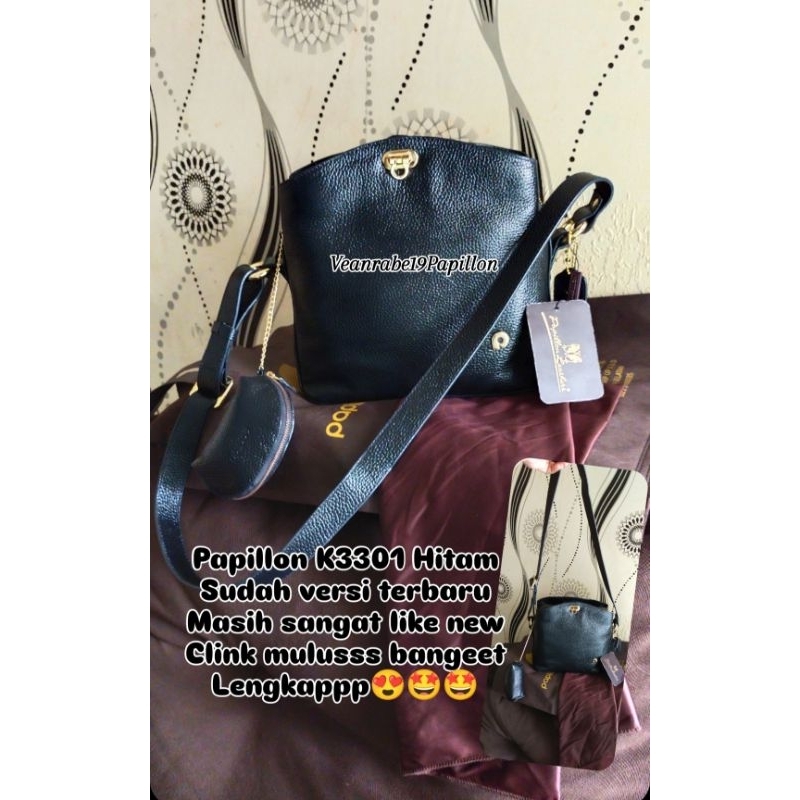 papillon k3301 papillon preloved papillon second tas papilon cek keterangan
