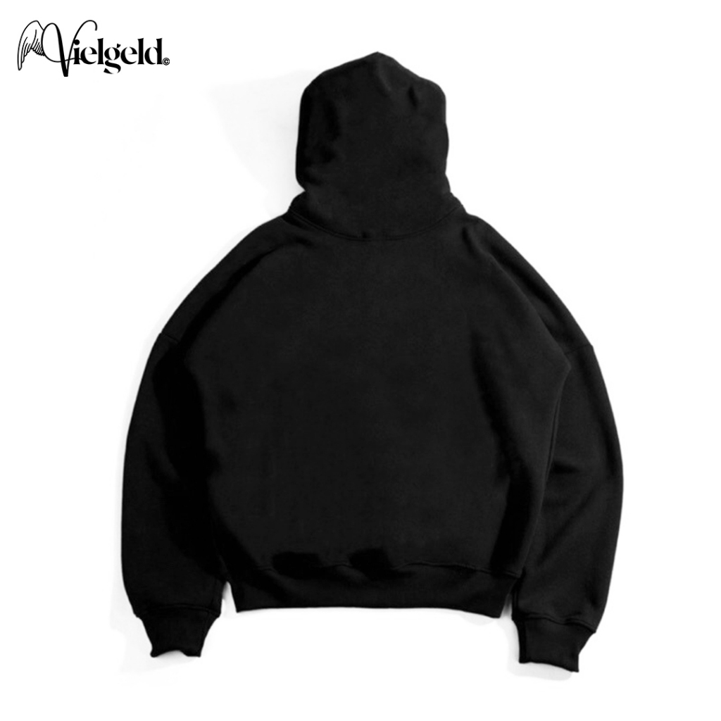 VIELGELD | HOODIE BOXY OVERSIZE | POLOS HITAM
