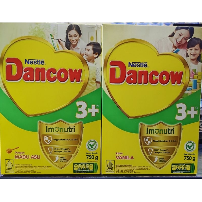 

Dancow 3+ madu / vanilla 750gram