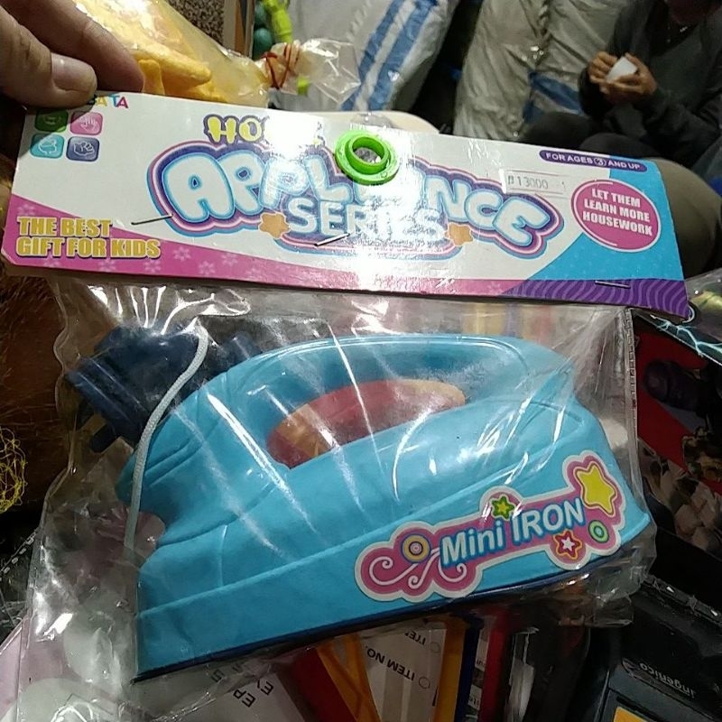 Sendy toys home appliances setrika mainan