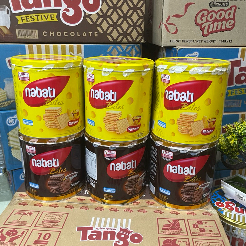 

NABATI WAFER KALENG NABATI BITES JAJAN LEBARAN KALENG DKK