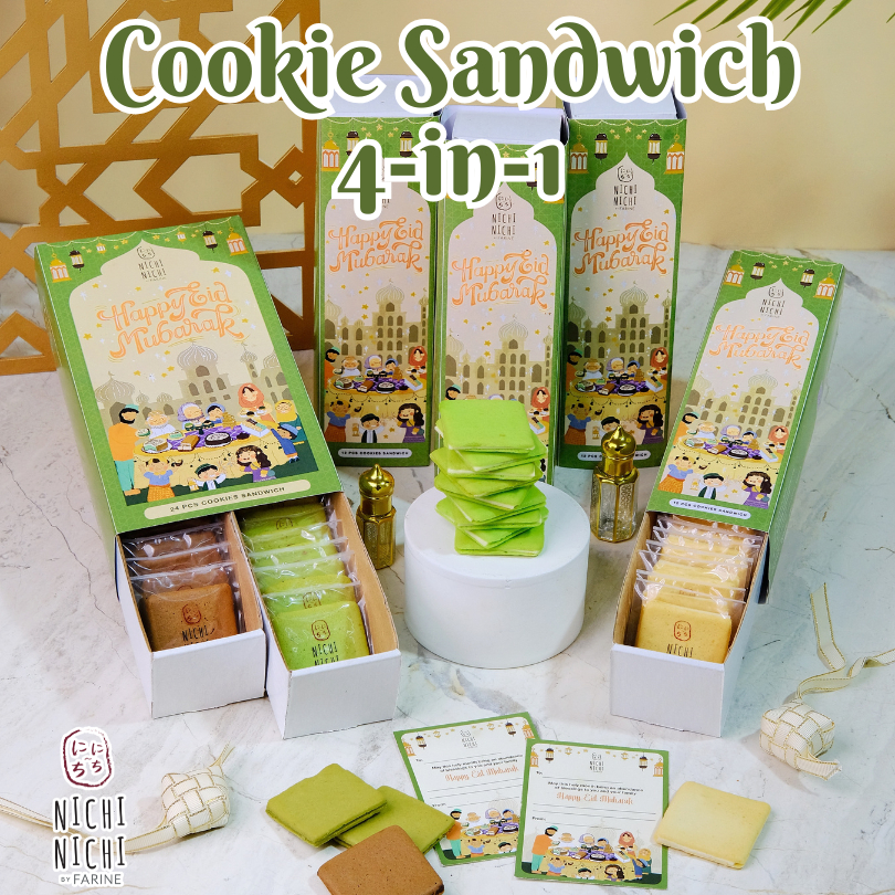 

Cookie Sandwich 4in1 Special Ramadan Nichi Nichi by Farine