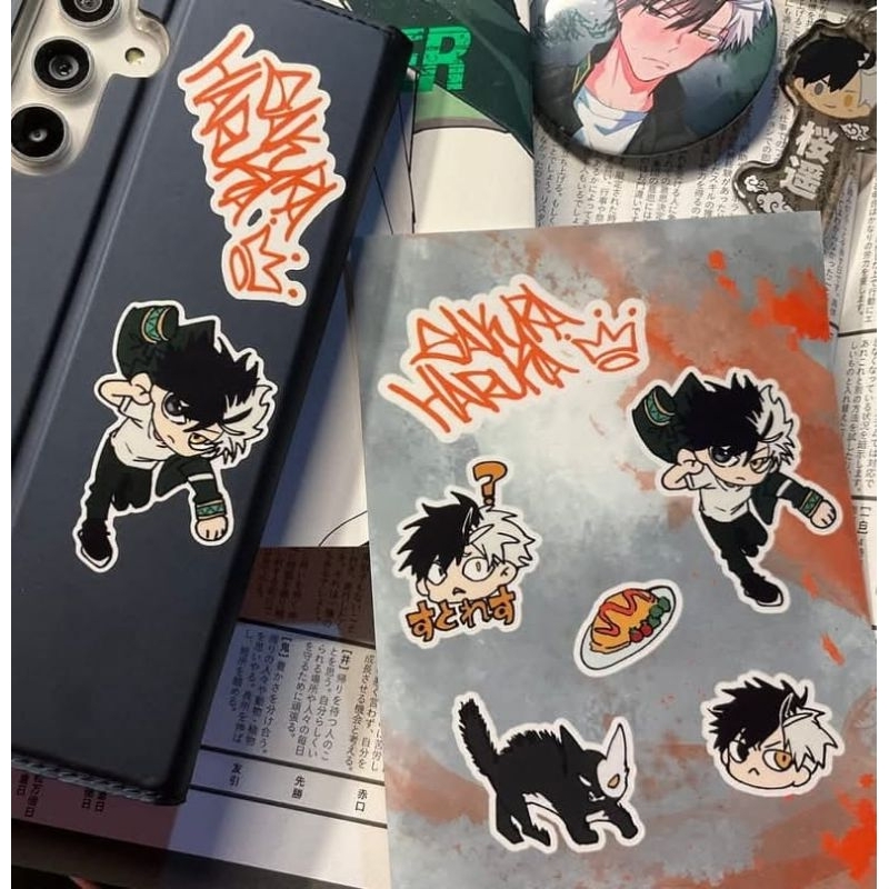 

Clearance CF19 & COMIPARA 3 daimondai4 | Sakura Haruka Kiss-Cut Sticker | Wind Breaker