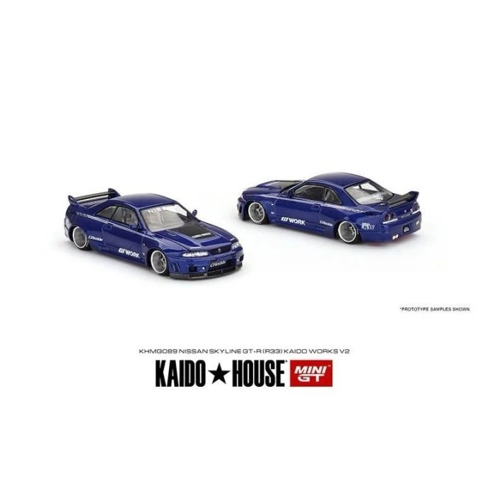 Kaido House Mini GT #089 NISSAN SKYLINE GT-R (R33) KAIDO WORKS V2